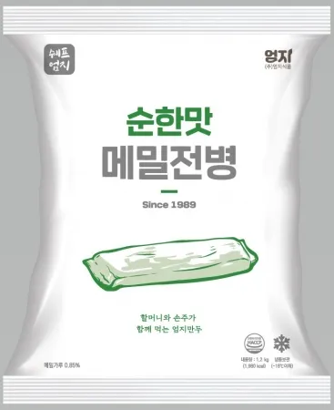메밀전병(순한), 1.2Kg, 엄지식품, 냉동