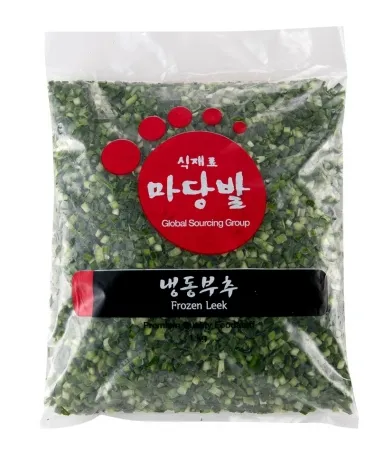 냉동 부추, 1Kg, 상품,슬라이스, 수입