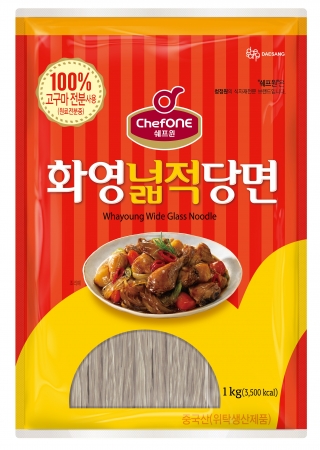 쉐프원화영넓적당면(대상,실온)