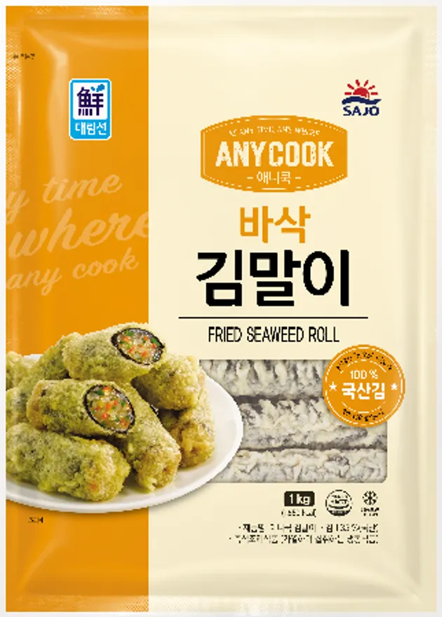 애니쿡바삭김말이튀김,1Kg,사조대림,냉동 이미지