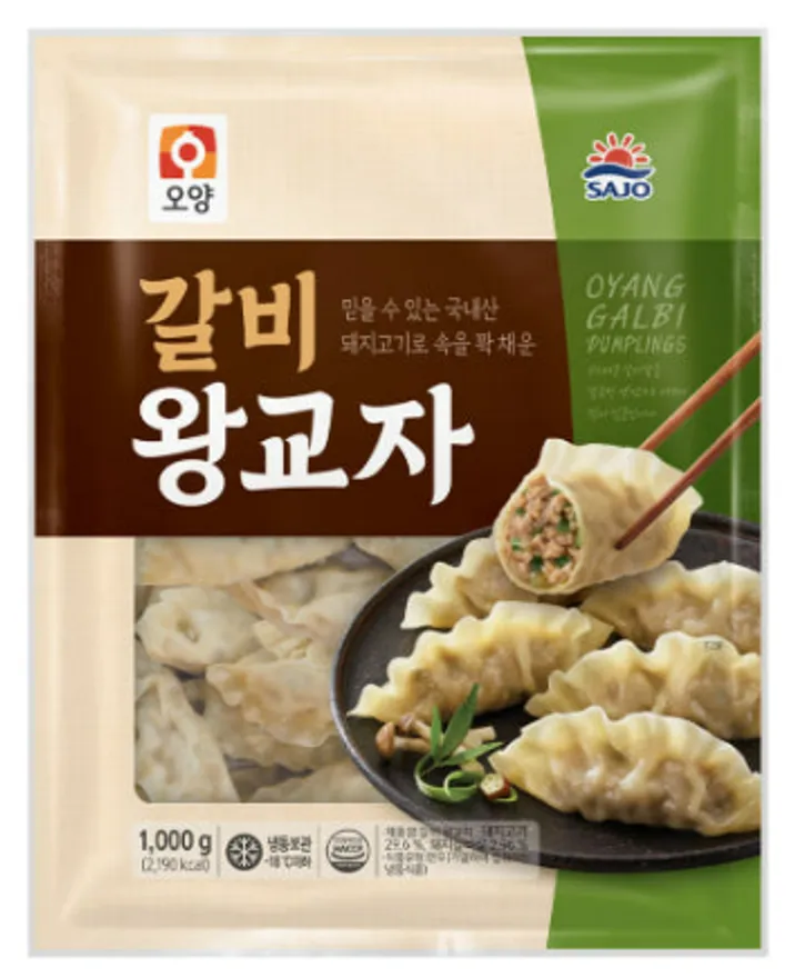 오양갈비왕교자,1Kg(사조오양,냉동) 이미지