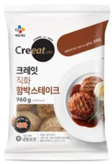 크레잇직화함박스테이크(CJ제일제당,냉동),960g,CJ제일제당,냉동