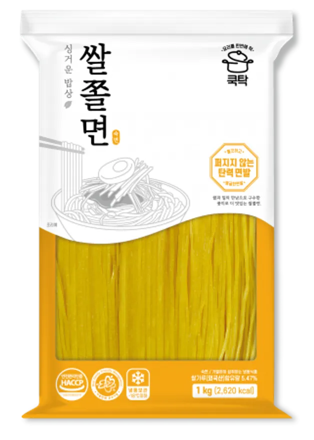 쌀쫄면,1Kg,동성식품,냉동 이미지