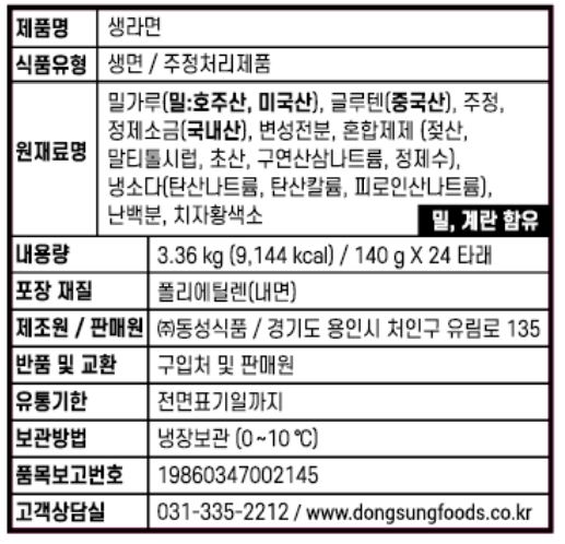 상품정보제공고시