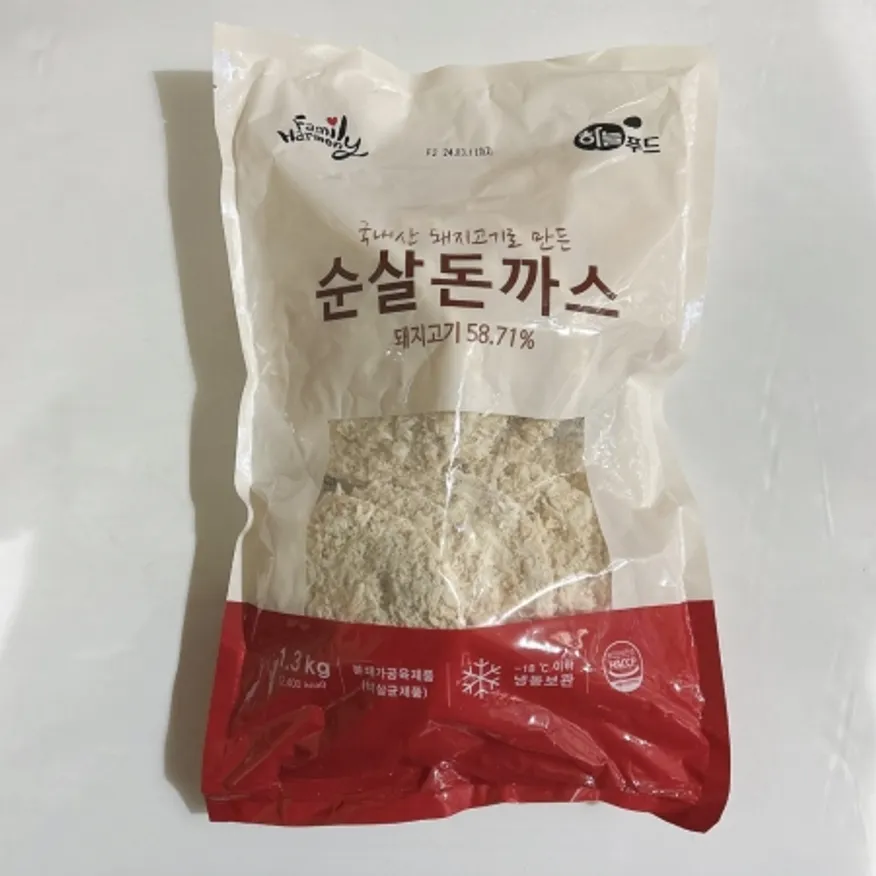 순살돈까스, 1.3kg, 하늘푸드, 냉동 이미지