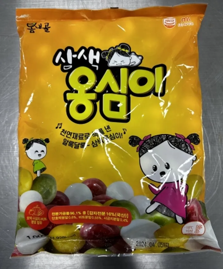 삼색감자옹심이, 1Kg, 매일봄, 냉동 이미지