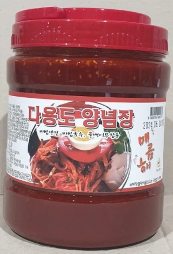 냉면양념장,2Kg,엠제이,실온 이미지