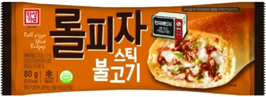 롤피자스틱불고기(한성,냉동),80g 이미지