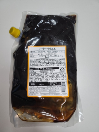 E데리야끼소스,2Kg,이푸드,냉장