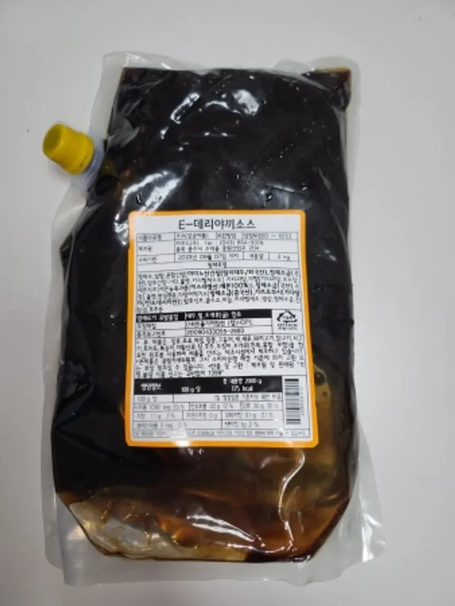 E데리야끼소스,2Kg,이푸드,냉장 이미지