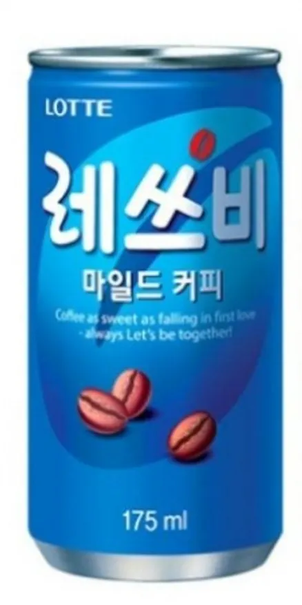 레쓰비음료, 175ml, 롯데칠성,실온,국산 이미지