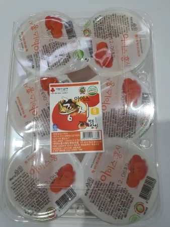 아이스홍시,360g(60g*6입/탈피, 개별냉동),상품,냉동,국산