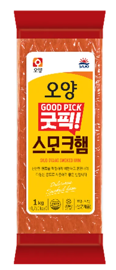 굿픽스모크햄,1Kg(사조오양,냉장) 이미지
