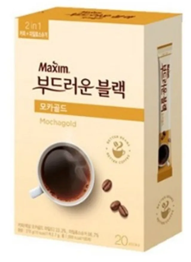 맥심모카골드부드러운블랙, 54g, 동서식품,실온 이미지