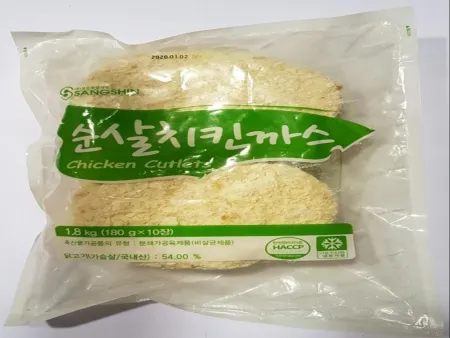 치킨까스, 1.8kg, 상신종합식품,가슴살,냉동