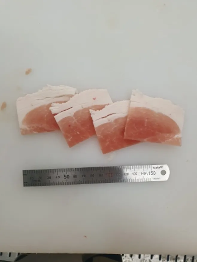 돈육,1Kg(두께2mm),전지,냉동,불고기용,국산,밀봉/진공포장 아님 이미지