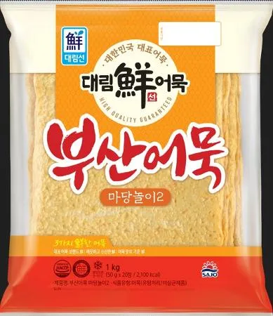 마당놀이사각부산어묵,1Kg,사조대림,냉장