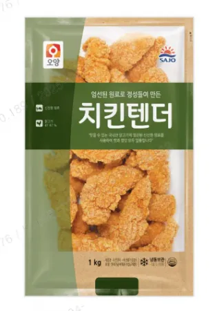 치킨텐더, 1Kg, 사조오양, 냉동