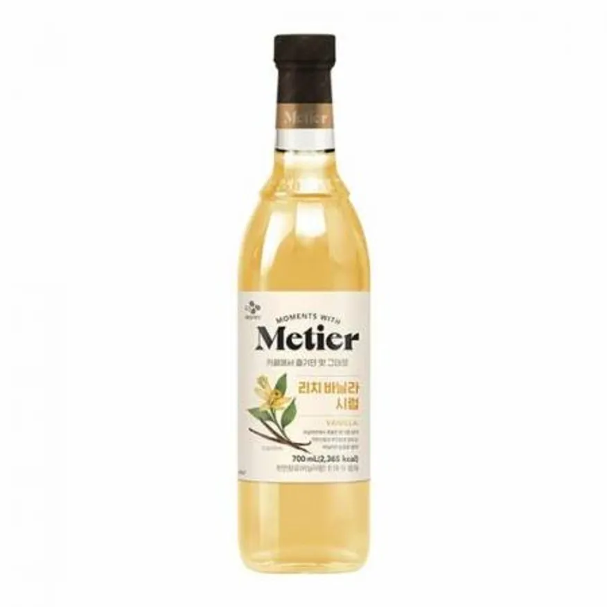 메티에리치바닐라시럽(CJ제일제당,실온) 이미지