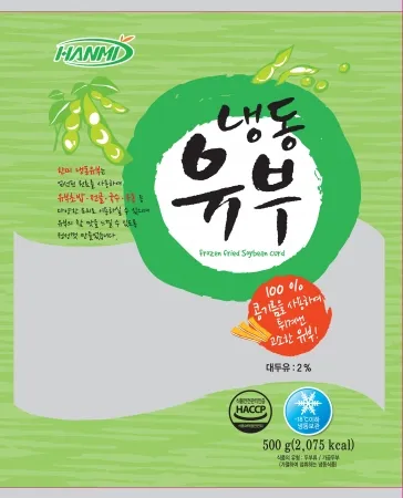유부(사각,고명용), 500g, 덕산,냉동