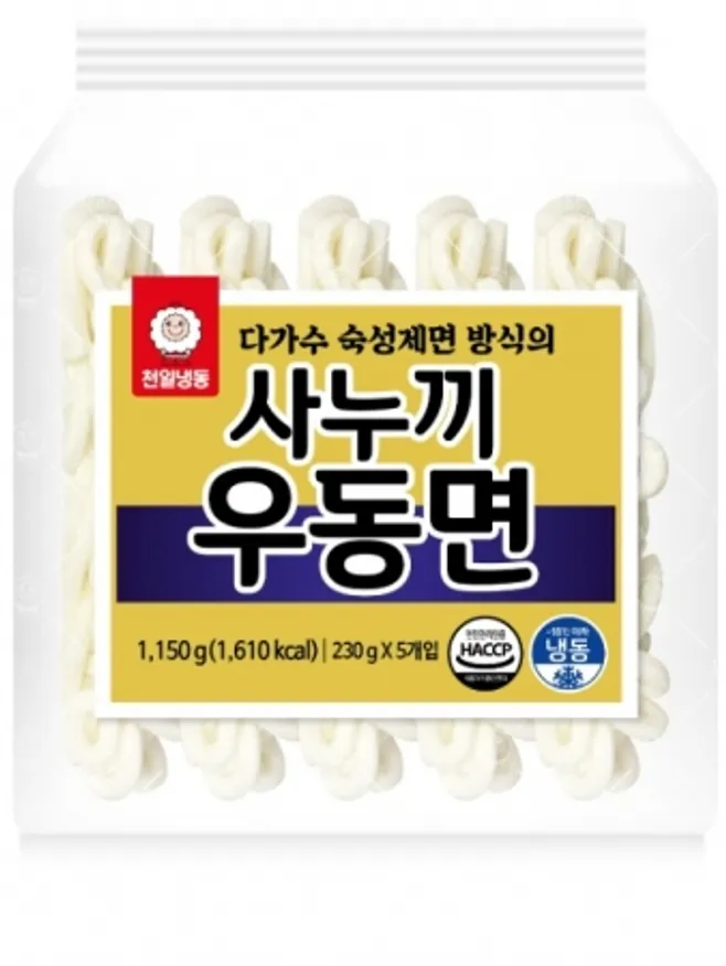 사누끼우동면, 1.15Kg, 천일식품, 냉동 이미지