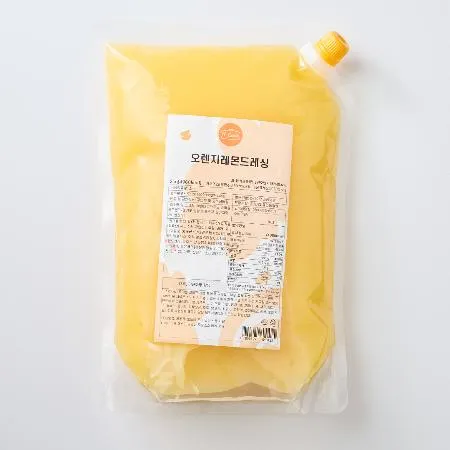 ⭐H쿡⭐오렌지레몬드레싱,2Kg,스푸센,냉장