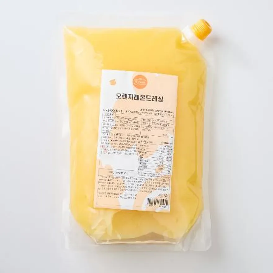 ⭐H쿡⭐오렌지레몬드레싱,2Kg,스푸센,냉장 이미지