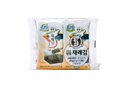 지도표재래식성경도시락김, 480g, 성경식품,실온