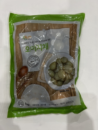 오이지슬라이스,1Kg,이음푸드,냉장,중국