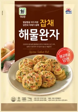 잡채해물완자, 1Kg, 사조대림, 냉동