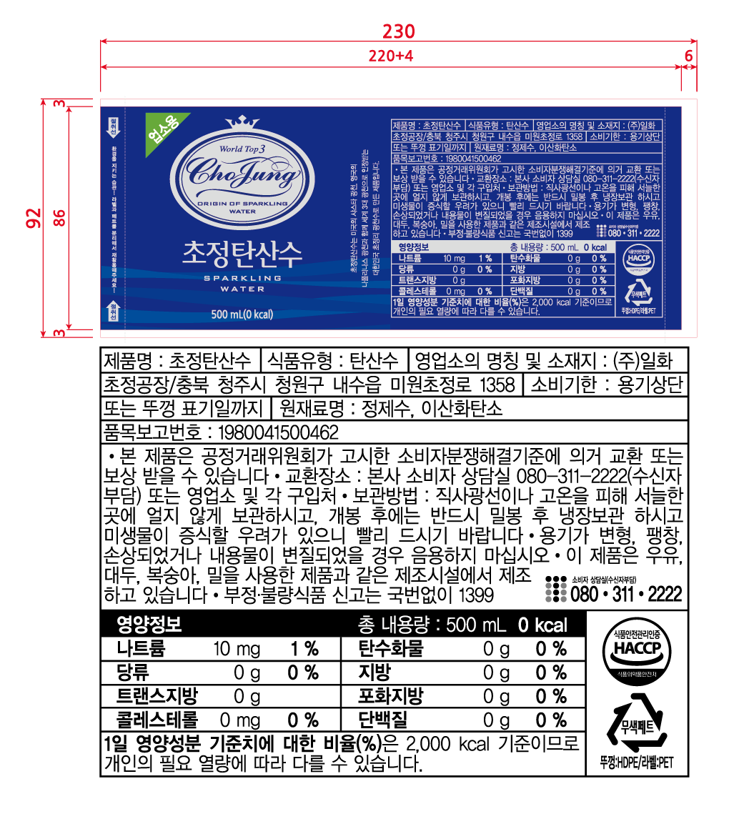 상품정보제공고시