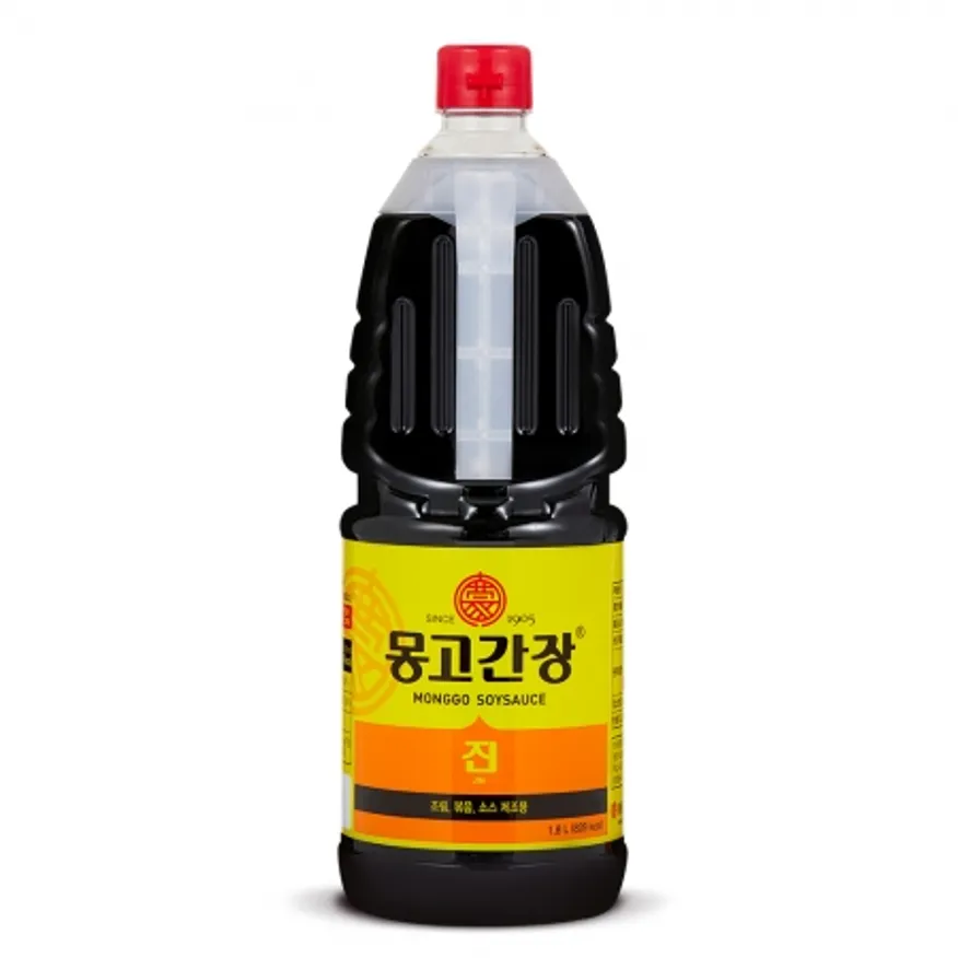 몽고진간장(양조17%,TN0.81%), 1.8L, 몽고식품,실온 이미지