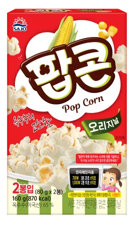 로하이팝콘오리지날,160g,사조대림,실온