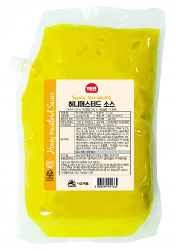 해표허니머스타드소스,2Kg,사조대림,실온 이미지