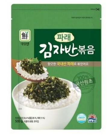 파래김자반볶음,500g,사조대림,실온