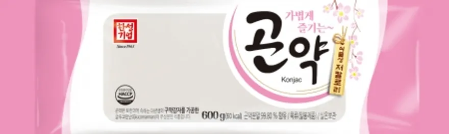 곤약구(판곤약),600g,한성기업,실온 이미지