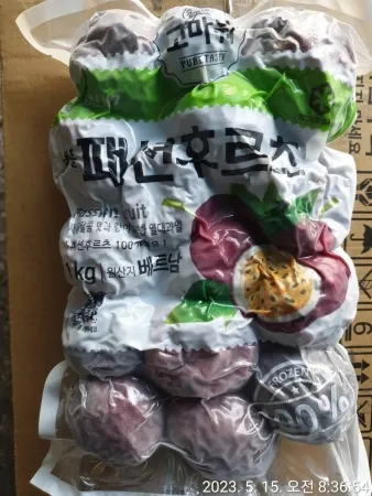 패션후르츠, 1Kg, 냉동, 베트남