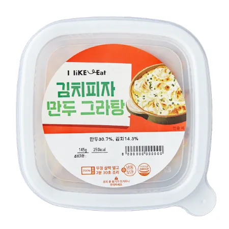 ⭐간편식_box⭐김치피자만두그라탕, 3.48kg(145g*24ea), 스마트푸드센터, 냉동