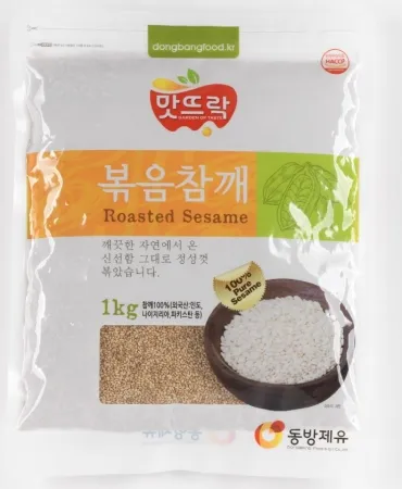 맛뜨락볶음참깨,1kg,동방제유,실온,수입