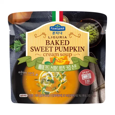 폰타나스위트펌킨크림스프, 180g, 샘표식품,실온
