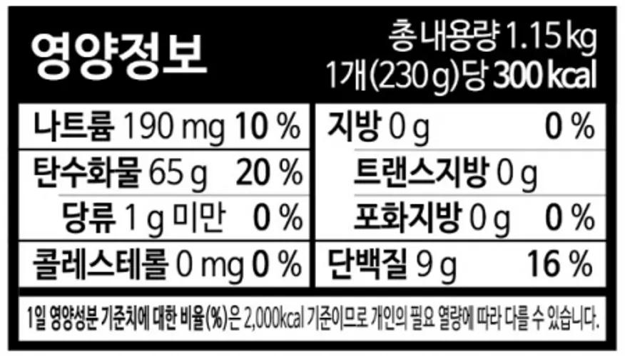 수타식중화면, 1.15Kg, 천일식품, 냉동 이미지