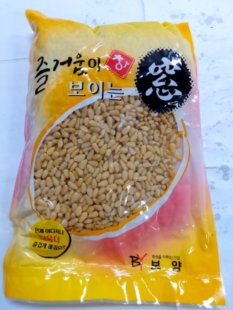 잣(상품,냉동,탈피,중국)