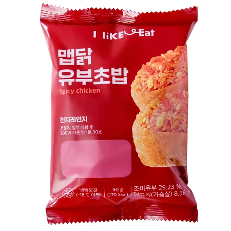 ⭐간편식⭐맵닭유부초밥, 90g, 천일식품, 냉동