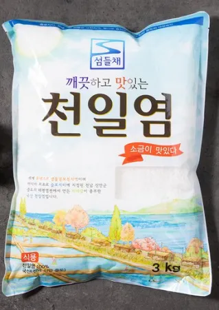 천일염,3kg,태평소금,실온,국산