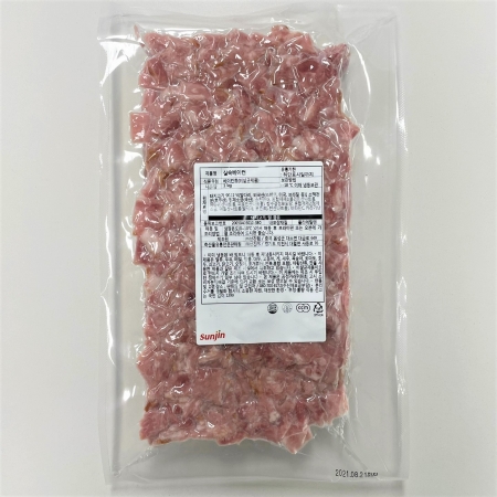 실속베이컨토핑, 1Kg, 냉동, 수입