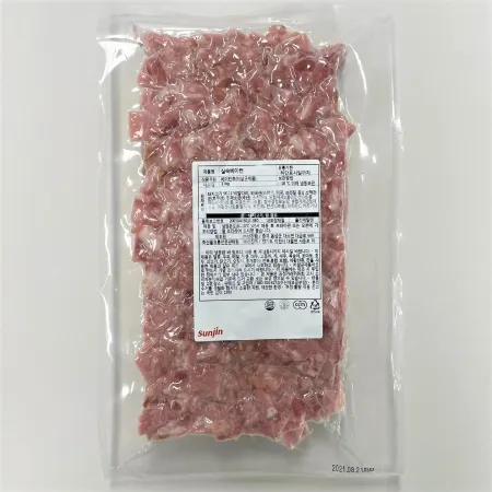 실속베이컨토핑, 1Kg, 냉동, 수입