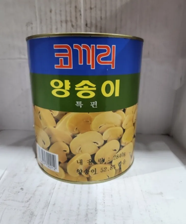 양송이캔,2,840g,코끼리식품,실온,슬라이스 이미지