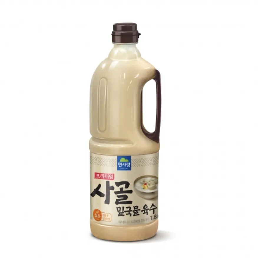 밑국물용사골육수,1.8L,면사랑,실온 이미지