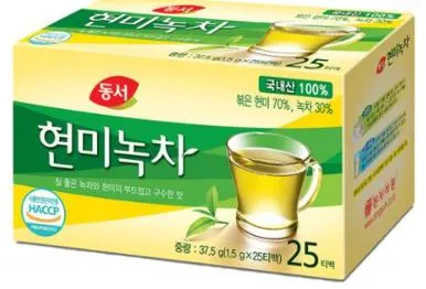 현미녹차, 37.5g, 동서식품,실온