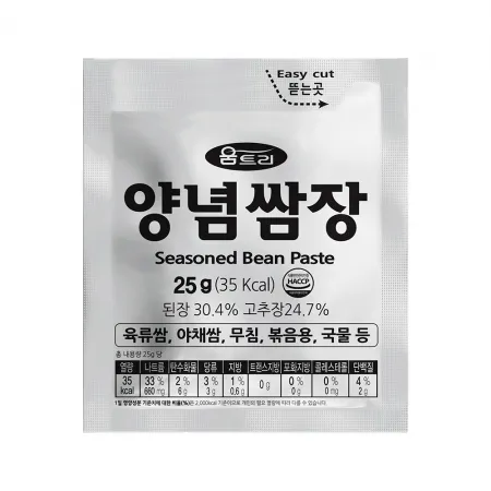 순대용일회용쌈장, 8.75kg, 움트리, 냉장